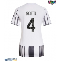 Ženski Nogometni dresi Juventus Federico Gatti #4 Domači 2025-26 Kratek Rokav